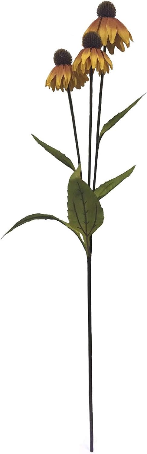 Vickerman 31.5" Artificial Orange Black Eyed Susan Spray