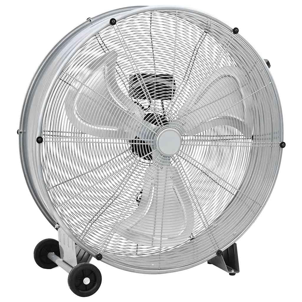 vidaXL Ventilatore a Tamburo Argento 79 x 37 x 82 cm Alluminio