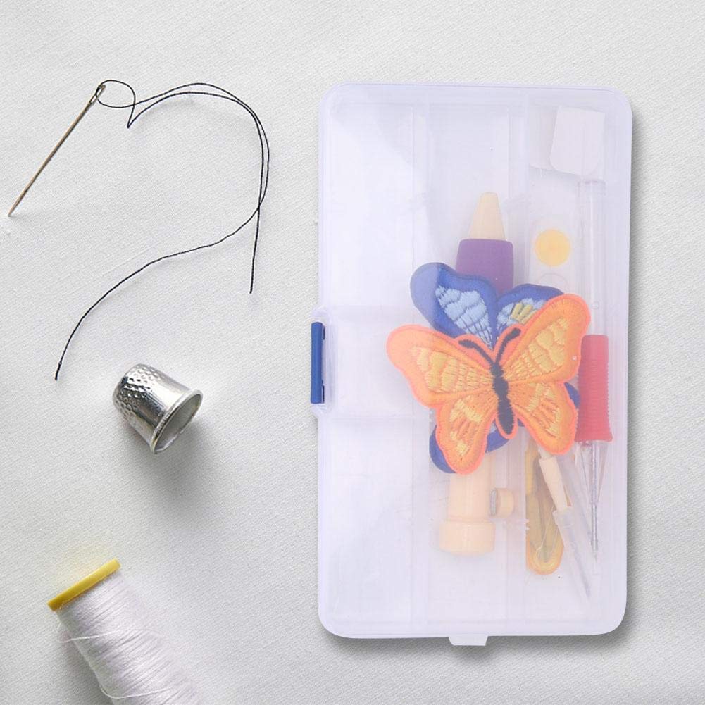 Hztyyier Set Di Penne Per Ricamo Magico – Kit Fai-da-te Per Ago Punch, 8 Pezzi Per Cucito Creativo E Knitting