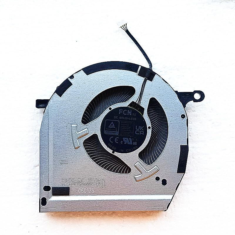Laptop New CPU+GPU Cooling Fan FSCG DFSCL12E06486C FSCH DFSCL12E16486C Replacement for Lenovo Y7000P IRX9 2024 Legion 5 16IRX9 83DG Series 12V 1A Fan