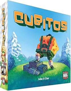 Cubitos Board Game, Award Winning Dice Racing Game, Which of Your Wacky Characters Will Win, Ages 14+, 2-4 Players, 30-45 Min, Alderac Entertainment Group (AEG)