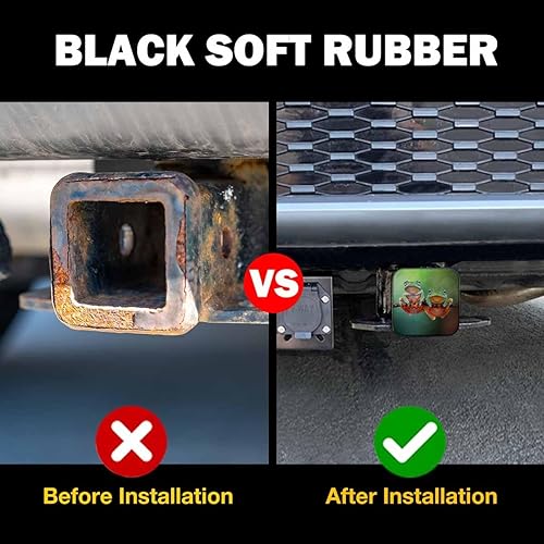 Vista 117 de Cubierta de enganche de receptor de 2 pulgadas, rosas, flores rojas, rosas, resistentes, cubiertas de enganche de receptor, cubierta de enchufe