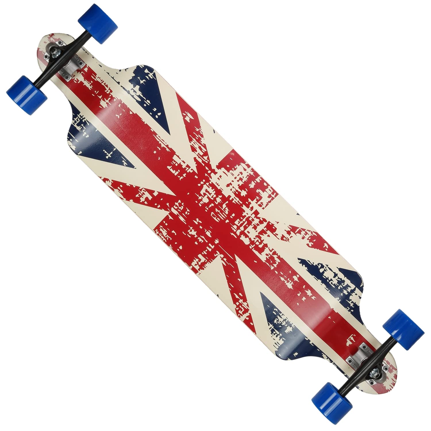 FunTomia Longboard Drop Down 3 niveaux de flexibilité Roulement à billes Mach1 Speed Outil en T