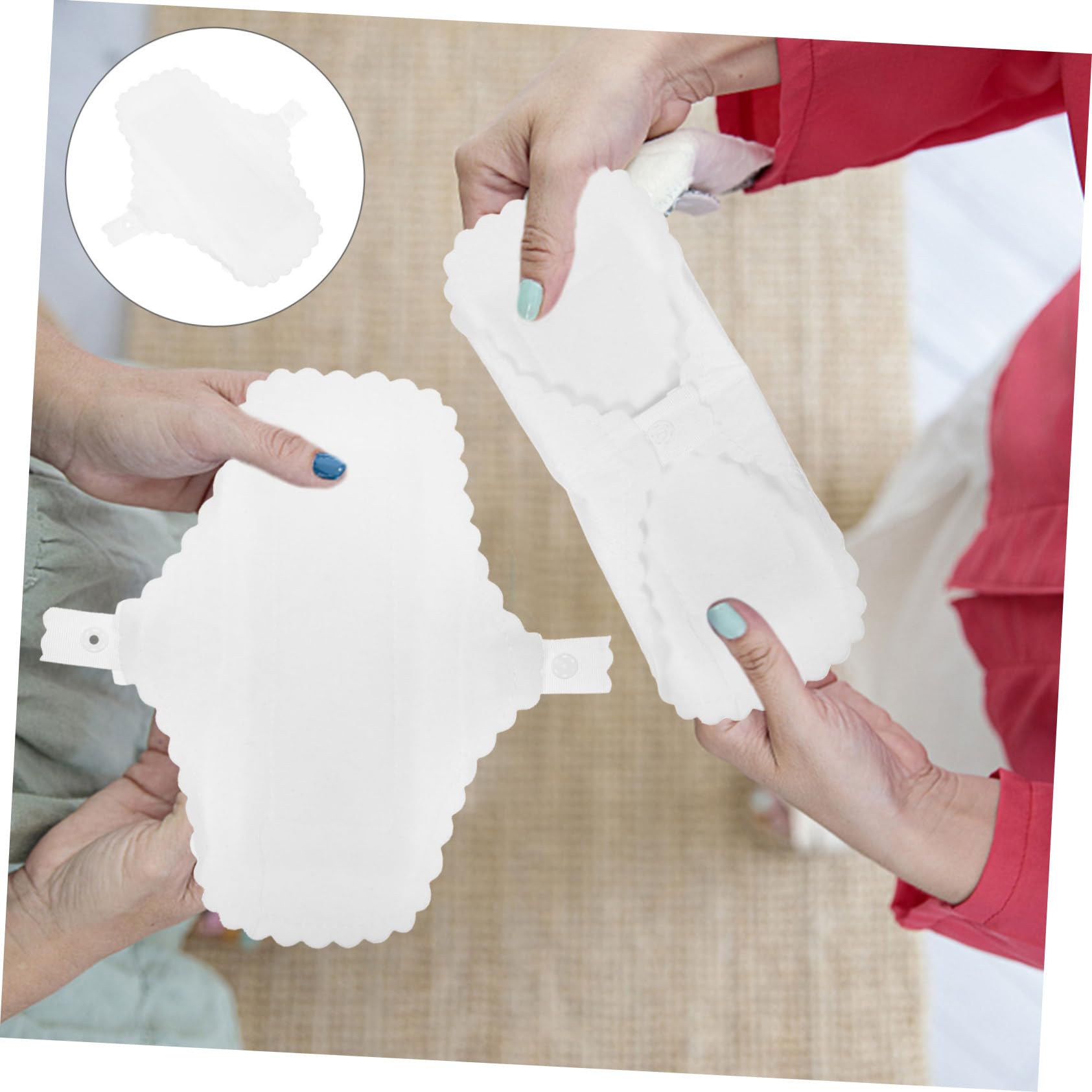 COLLBATH 30 Piezas Paño Menstrual Lavable Servilletas Sanitarias Toallas Sanitarias Almohadillas De Algodón De Época Paño Sanitario Revestimientos Paño De Algodón Impermeable