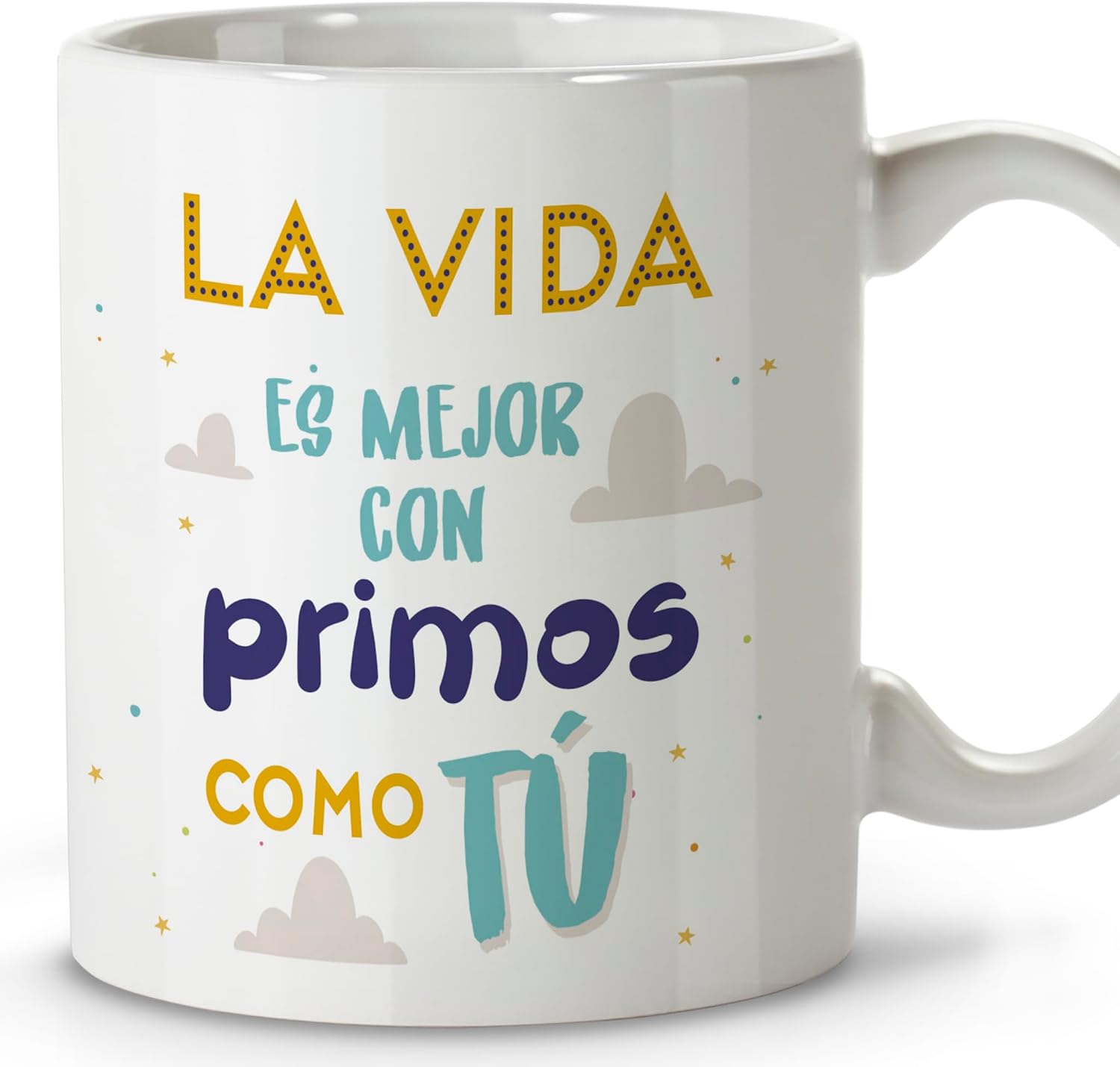 LolaPix Original Man Gift Coffee Mugs Message Mug Cousin Gifts Ceramic Mug 330ml image 2