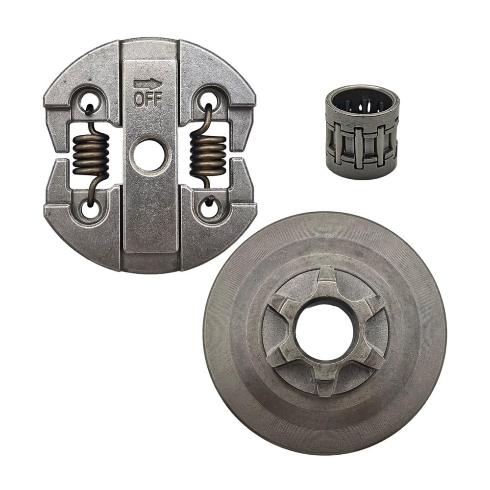Oglozabp One Color 6T Clutch Sprocket Drum Needle Bearing Kit Fit For Chainsaw 2500 25Cc Chainsaws