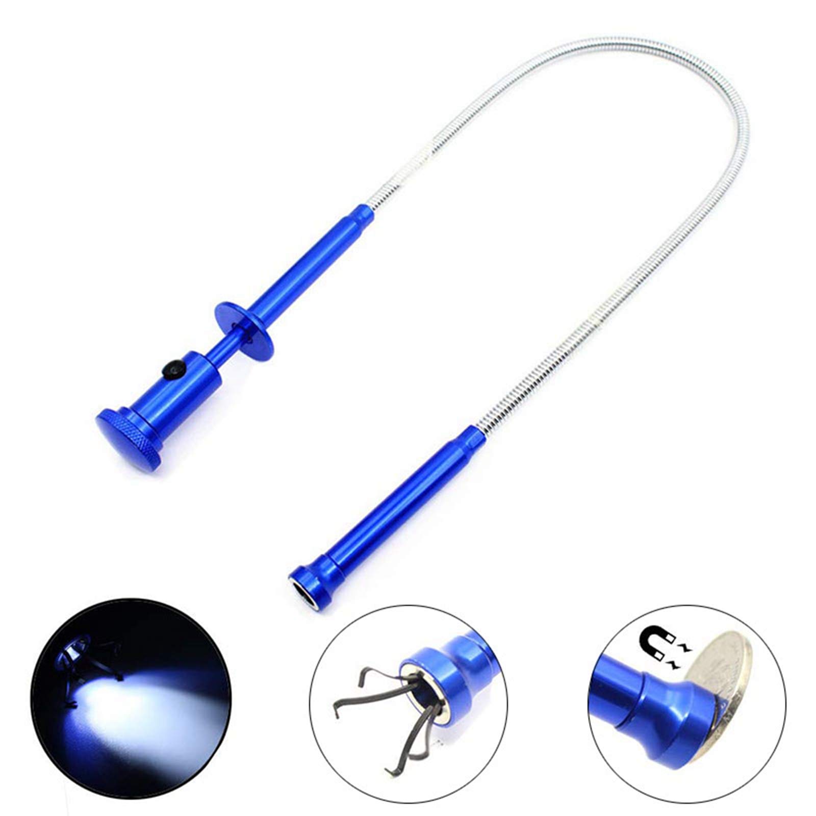 Calamita Flessibile Per Raccolta Viti - Strumento Magnetico Per Minuteria, Dadi E Bulloni - Foto 7