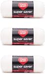 Red Heart Super Saver Metallic Fuchsia, 3 Pack of 5oz/142g-Acrylic-#4 Medium-255 Yards, Knitting/Crochet