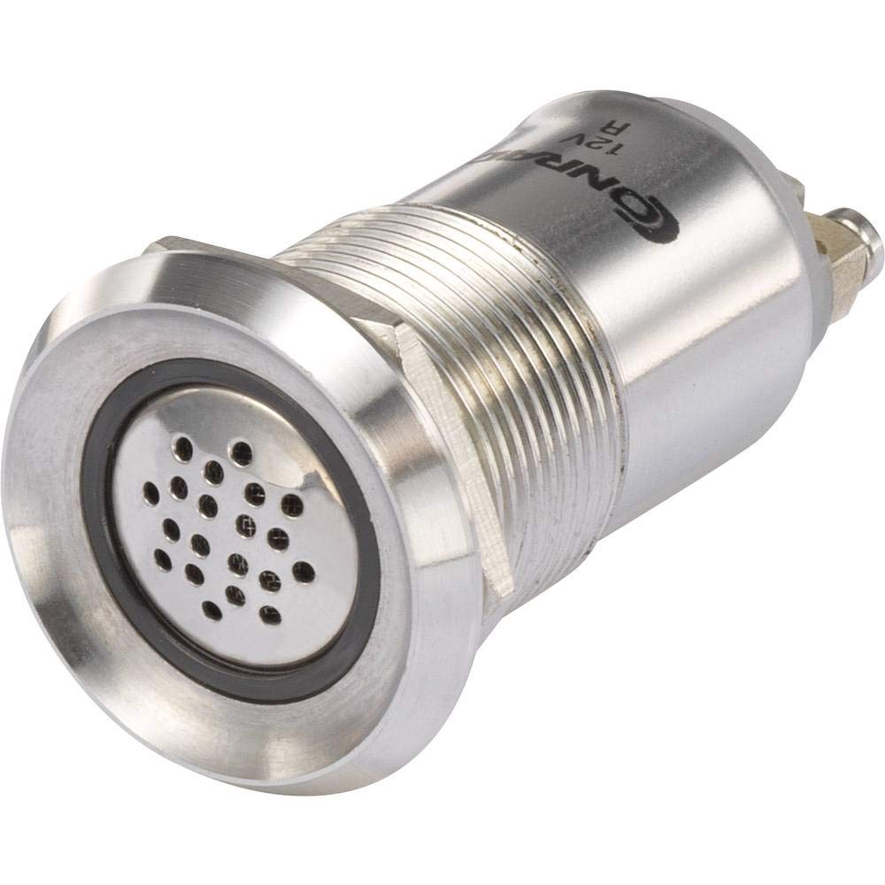 TRU Components Buzzer Miniature GQ19B-JM/R/12V 1231430 75 DB 12 V 25 mm x 42.4 mm 1 pc(s)