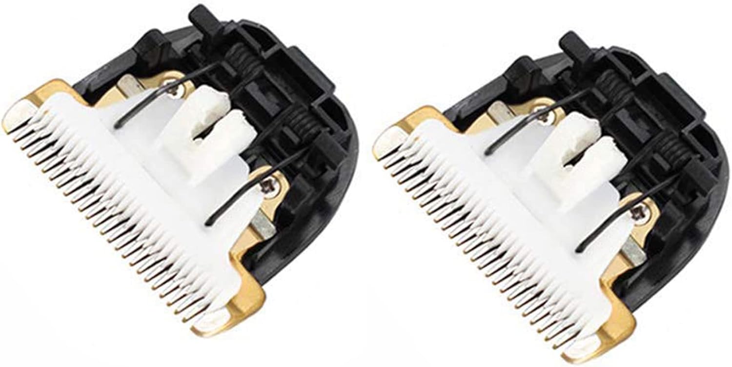 Amazon POLENTAT 電動バリカン用替刃 【2個セット】対応品番 LAM938、ZCC143、ZCC100 通用 ヒゲトリマー用替刃