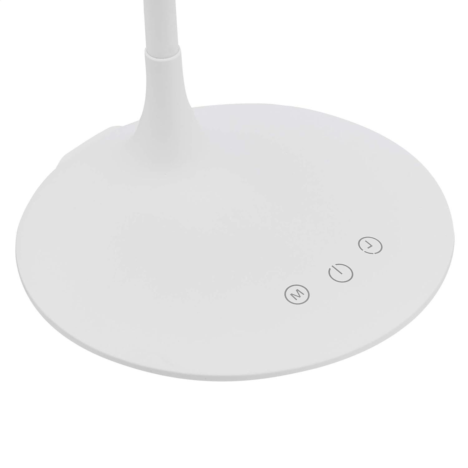  Basics Dual Head LED Desk Lamp, 3 Lighting Modes with 40-minute Timer and Touch Control - 48 LEDs, White - - 