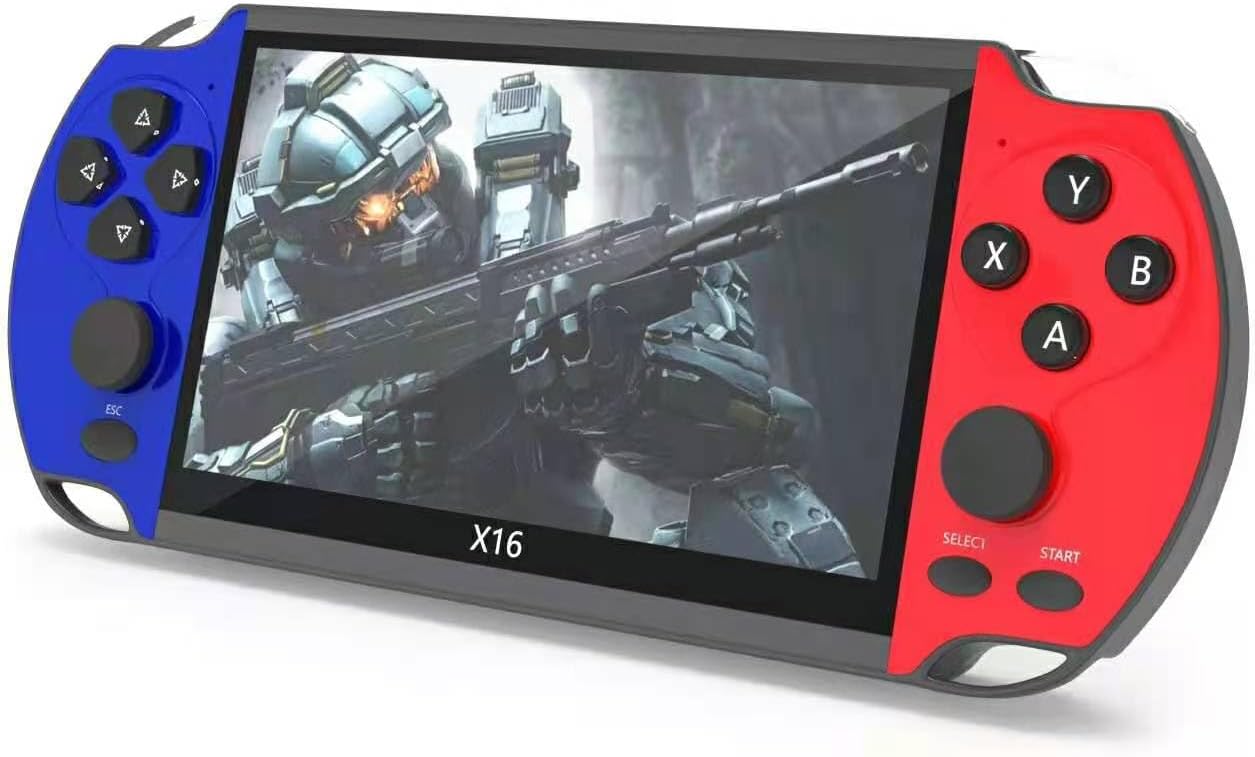 MIRHA X16 Handheld Game Console: 6.5-inch Display with 64GB Memory Card for Ultimate Gaming Experience