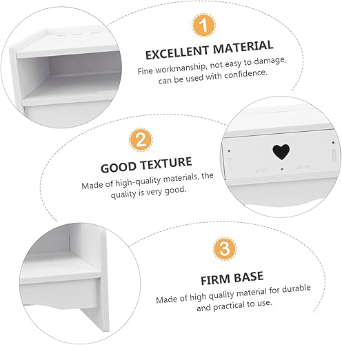 Miniatura 9 de DOITOOL Computer Monitor Riser with Drawer Storage Height Desktop Screen Stand for Office and Home Ergonomic Laptop Holder Durable Design