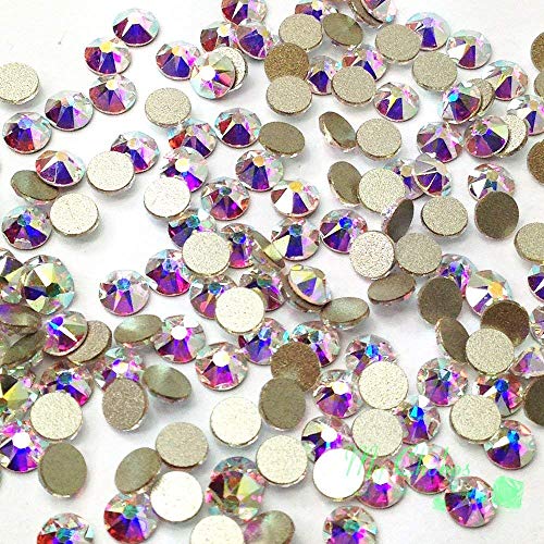 144 pcs Crystal AB (001 AB) Swarovski NEW 2088 Xirius 16ss Flat backs Rhinestones 4mm ss16