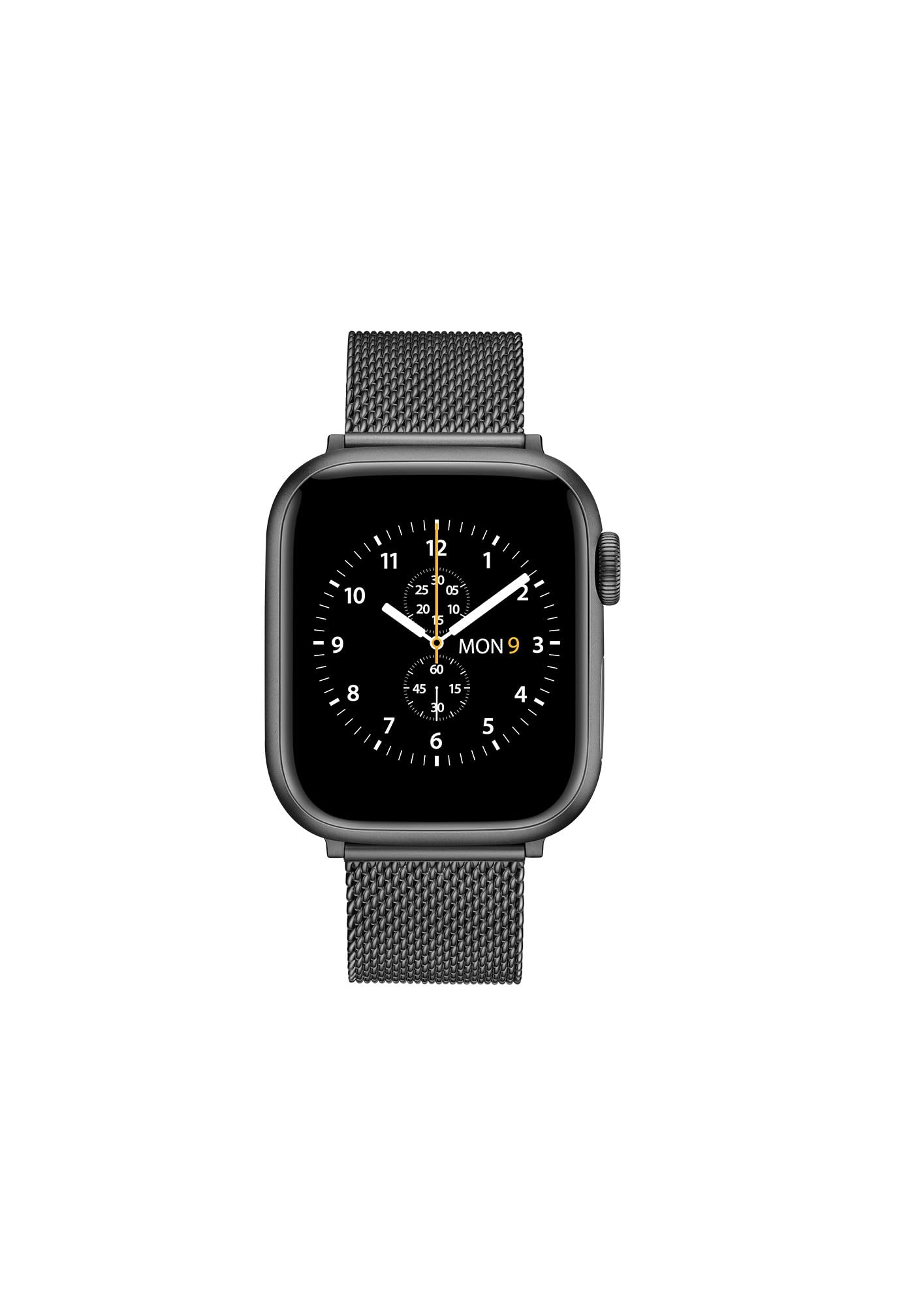 Daniel WellingtonWatchband for Smartwatch, Classic Mesh Leater Farbic Watchband for Apple Watch