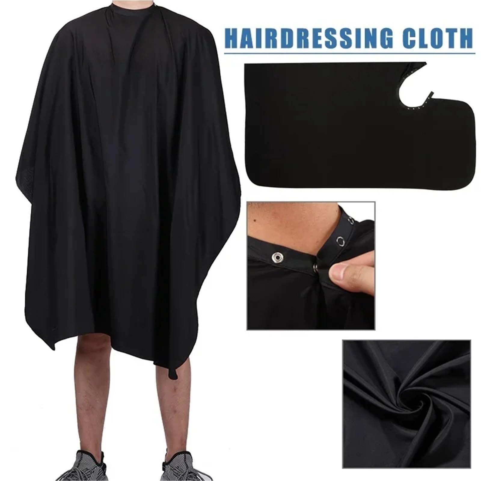 3PCS Haar Schneiden Cape Pro Salon Friseur Tuch Kleid Barber Wasserdichte Schürze Haarschnitt Capes Für Salon Haarschneiden Friseur