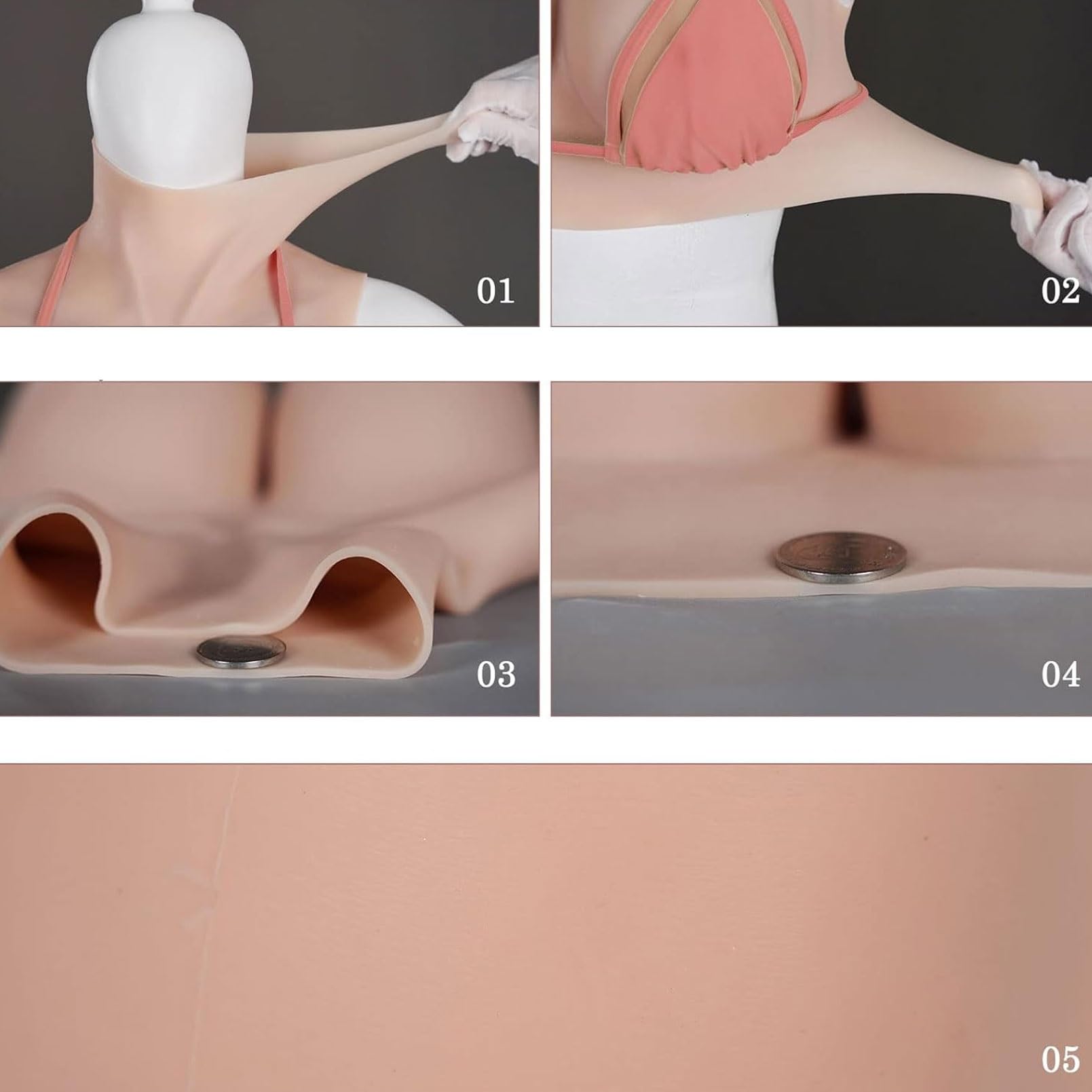 Amazon.co.jp: シリコンバスト シリコーン充填 K カップ 美乳 おっぱい