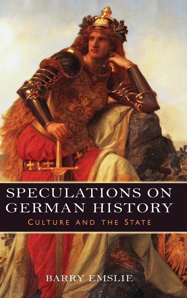Buy Speculations on German History: Culture and the State — BookShops.in