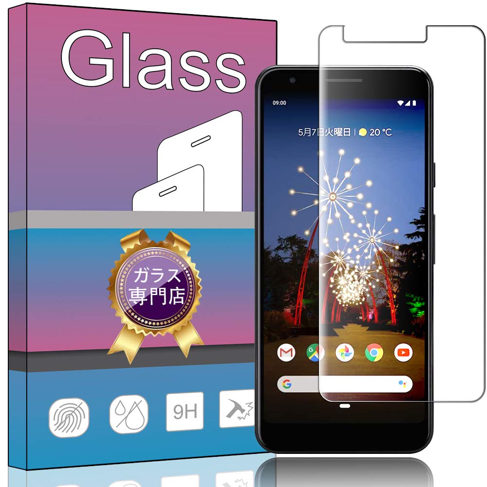 Amazon.co.jp: FOR Google Pixel 3a 用の フィルム 強化ガラス 液晶