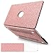 MacBook 12" with Retina Display Case,B BELK 3 In 1 Glitter Bling Smooth PU Leather Coated PC Ultra-Slim Hard Case With Keyboard Cover & Screen Protector For MacBook 12 Inch(A1534)
