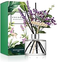 Vista 46 de COCODOR - Difusor con varillas de junco, 6,7 onzas (200 ml), decoración para el hogar y la oficina, fragancia para regalar, lavanda de jardín, 1