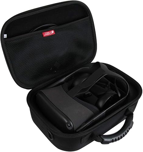 Hermitshell Funda de viaje rígida de EVA para auriculares Oculus Quest 2 Quest VR Gaming negro 2