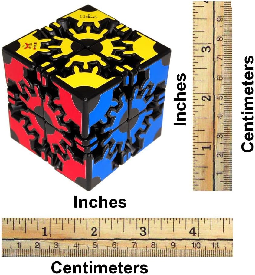 Meffert's David's Gear Cube - Black Body