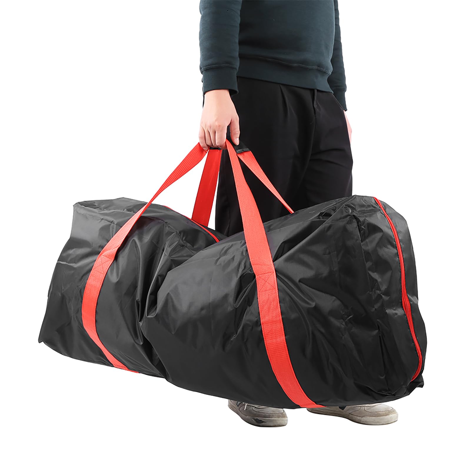 M365 Scooter Borsa Portaoggetti Portatile, Tela Impermeabile Pieghevole Borsa da Trasporto Resistente Borsa A Tracolla Maniglia Accessori Veicolo, per Xiaomi Mijia M365 Scooter Elettrico