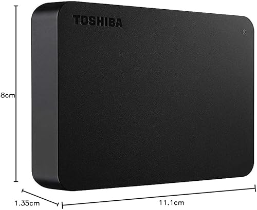 Miniatura 10 de Toshiba Unidad de disco duro externa portátil HDTB410XK3AA Canvio Basics de 1 TB USB 30 negro Negro
