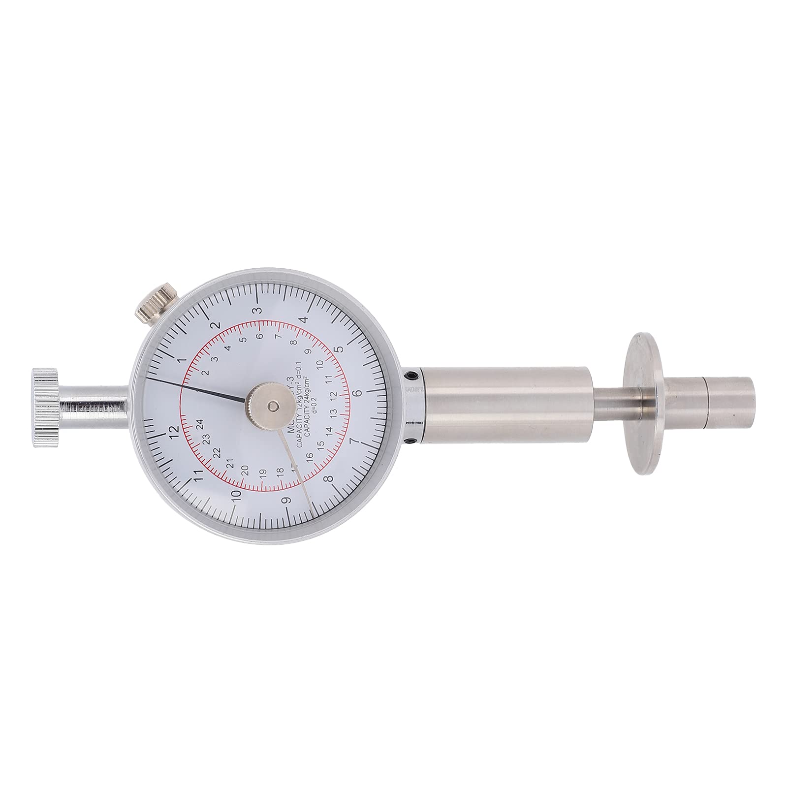 GY - Probador portátil de dureza de fruta de 3, esclerómetro de penetrómetro de dial de punteros dobles, herramienta de medición precisa de la dureza de fruta con sonda