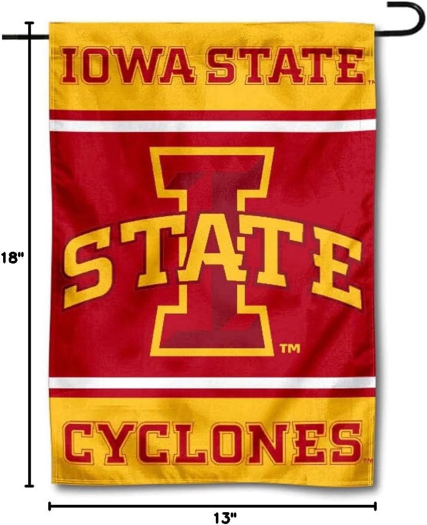 College Flags & Banners Co. Iowa State Cyclones Garden Flag - Image 5