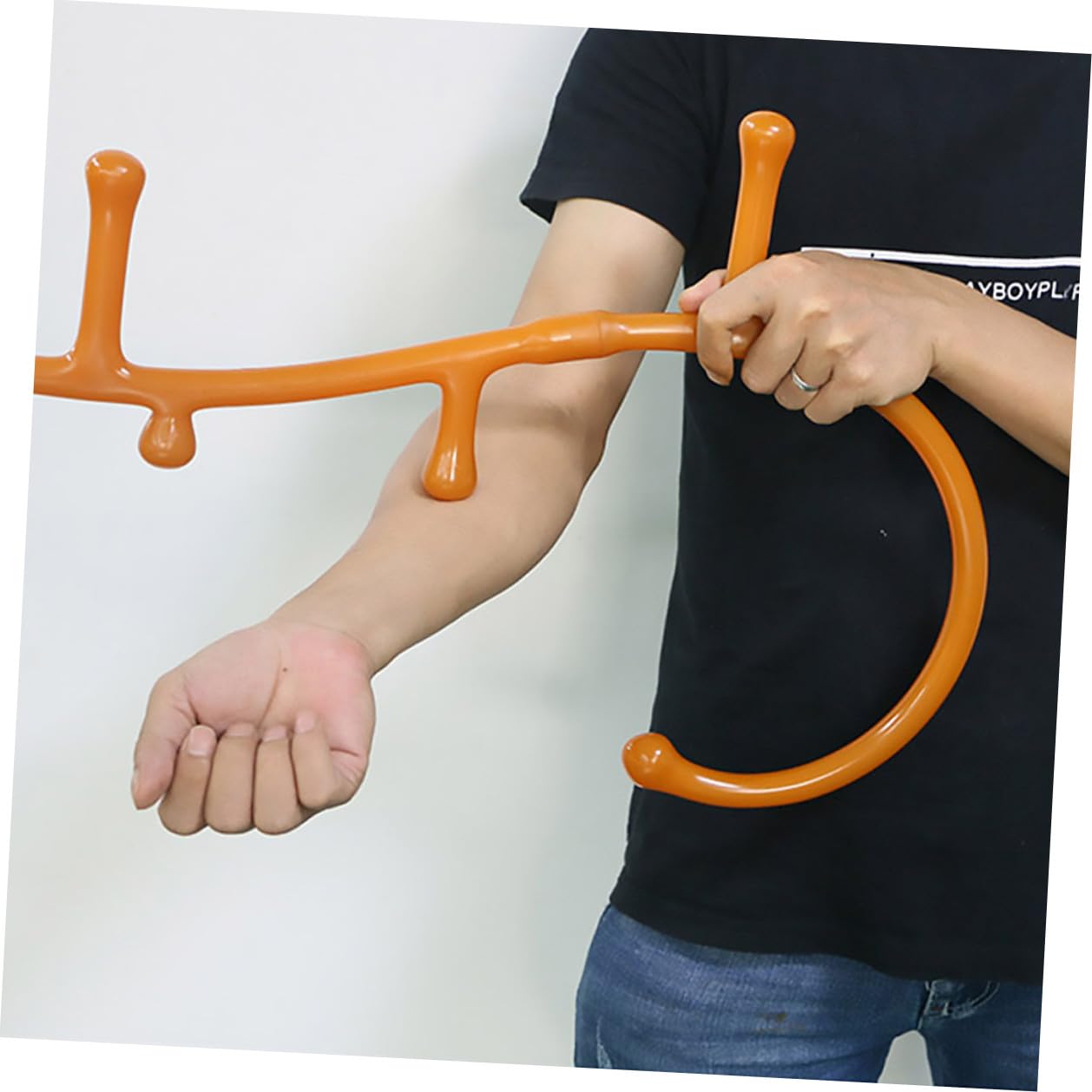 Masajeador de Puntos Gatillo con Varilla de Masaje Multifuncional Herramienta Duradera de PP para Espalda Cuello Hombros y Piernas Alivio Muscular Profundo y Terapia Manual