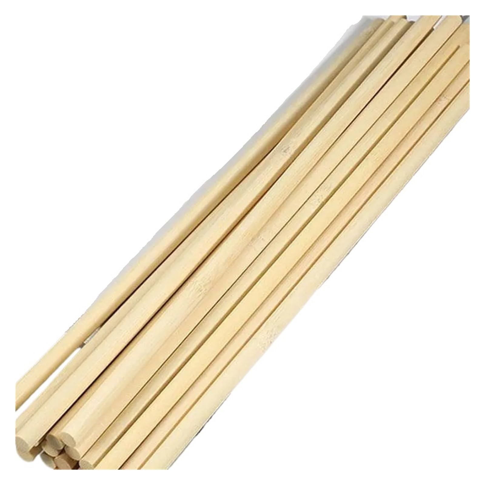 Puste drewniane kołki, Drewniane patyczki 3mm x (20-40) cm do rękodzieła modelarskiego tworzenia mebli DIY budowlane obróbki drewna(3mmx40cm-40 Pcs)