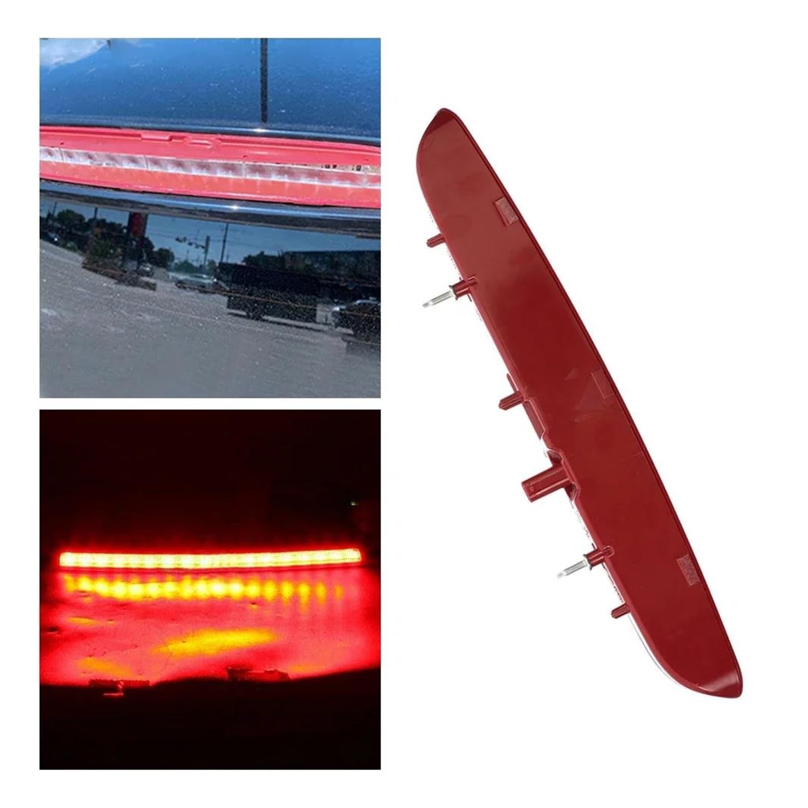 Terza Luce Stop Per Jeep Per Renegade 2015 2016 2017 2018 2019 2020 Montaggio Alto Luce Arresto Auto Alta Luminosità Luce Freno Posteriore Auto 68247167AA Auto Luce Stop Alta(1 pz)