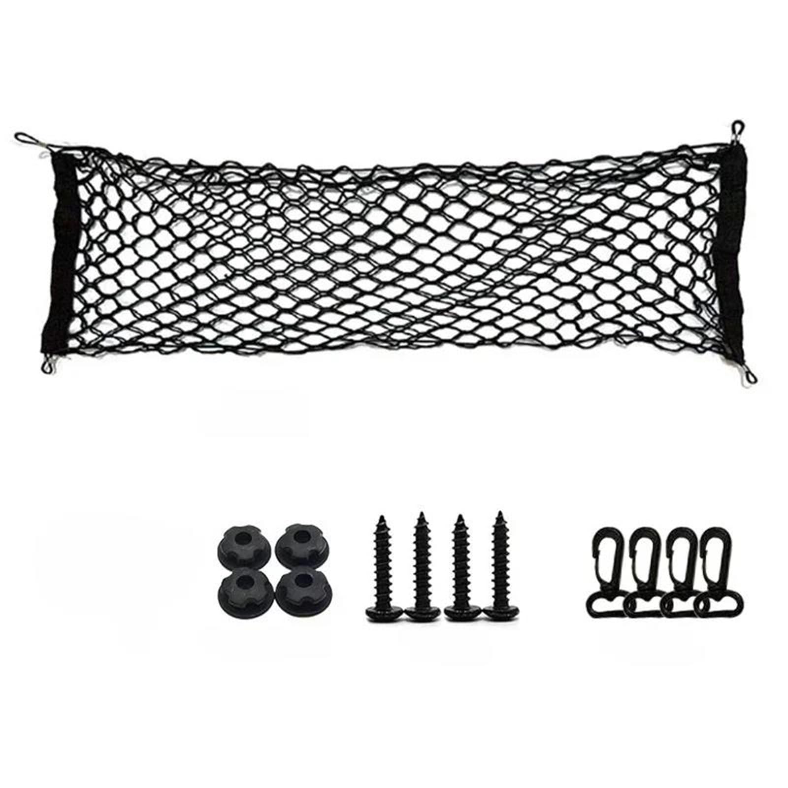 Filet de rangement de coffre double couche anti-glissement 90x30 - 4