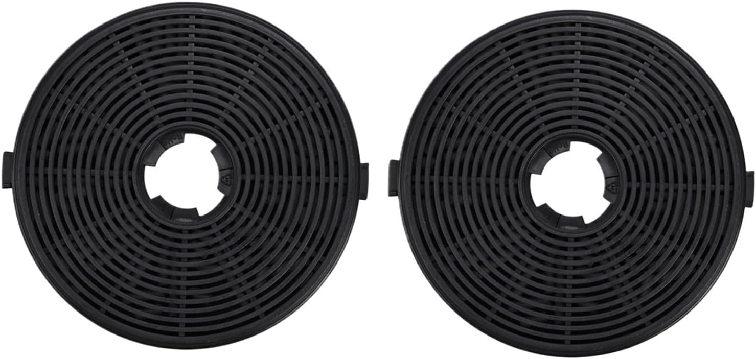 2PCS Hood Carbon Filter Circular Household Kitchen Range Hood Mesh Cover Replacement Parts