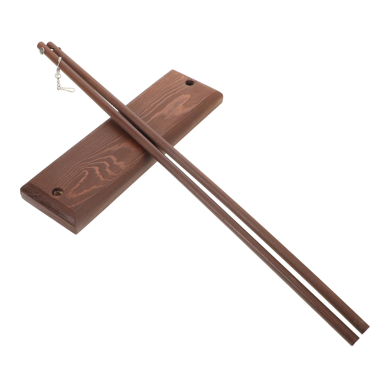 Support de carillon extérieur et intérieur en bois pour coin de détente de jardin