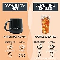 Vista 5 de Nutra Tea - Té de cúrcuma y canela - 60 bolsas de té - Té de hierbas - (paquete de 3)