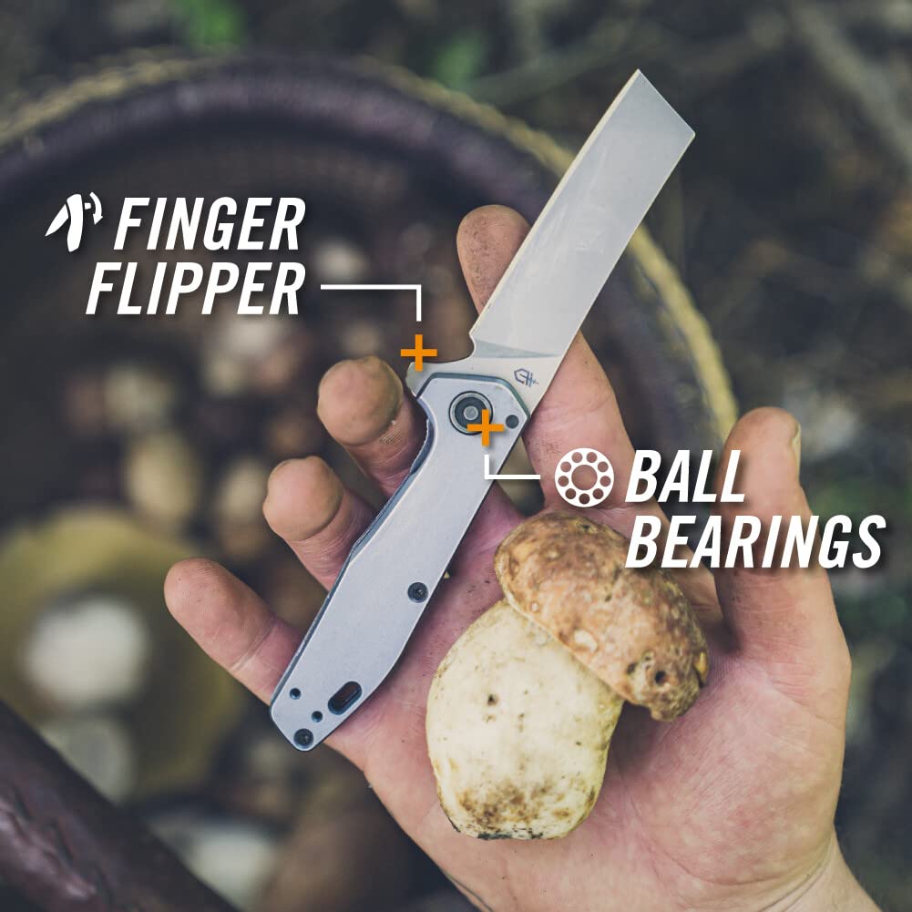 Gerber Nóż składany, długość ostrza: 7,6 cm, Fastball Cleaver 20CV, stal nierdzewna, niebieski, 30-001842