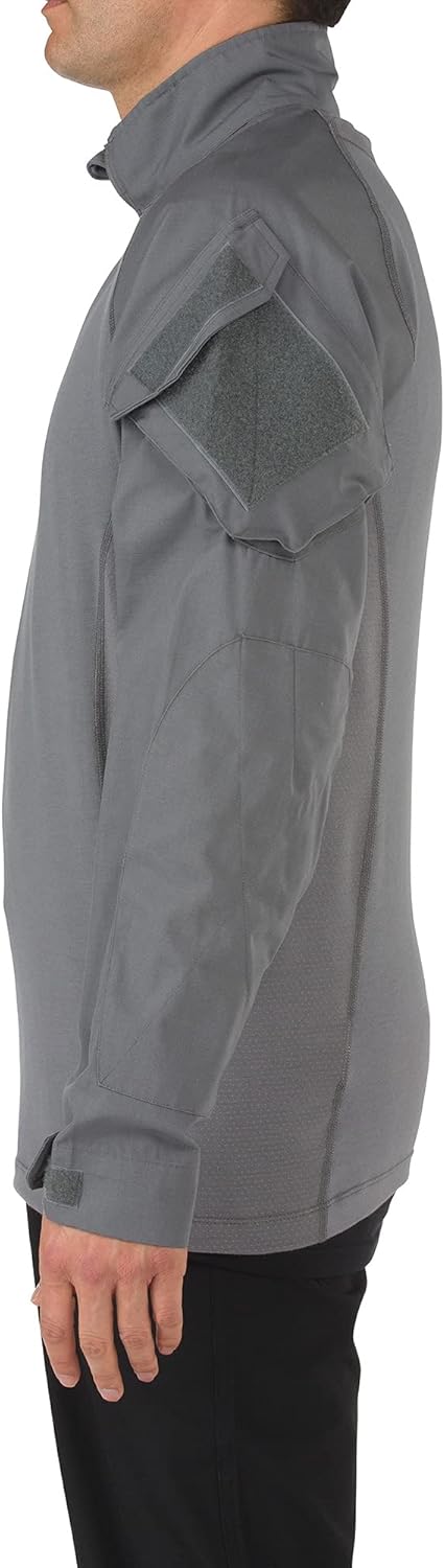 5.11 Tactical Men's Rapid Assault Long Sleeve Shirt, Poly/Cotton Ripstop, Shoulder Pockets, Style 72194 - Image 9