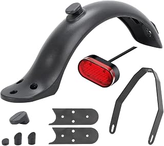 Rear Fender with Metal Braket for Xiaomi M365 Electric Scooter Replacement Part Accessory
