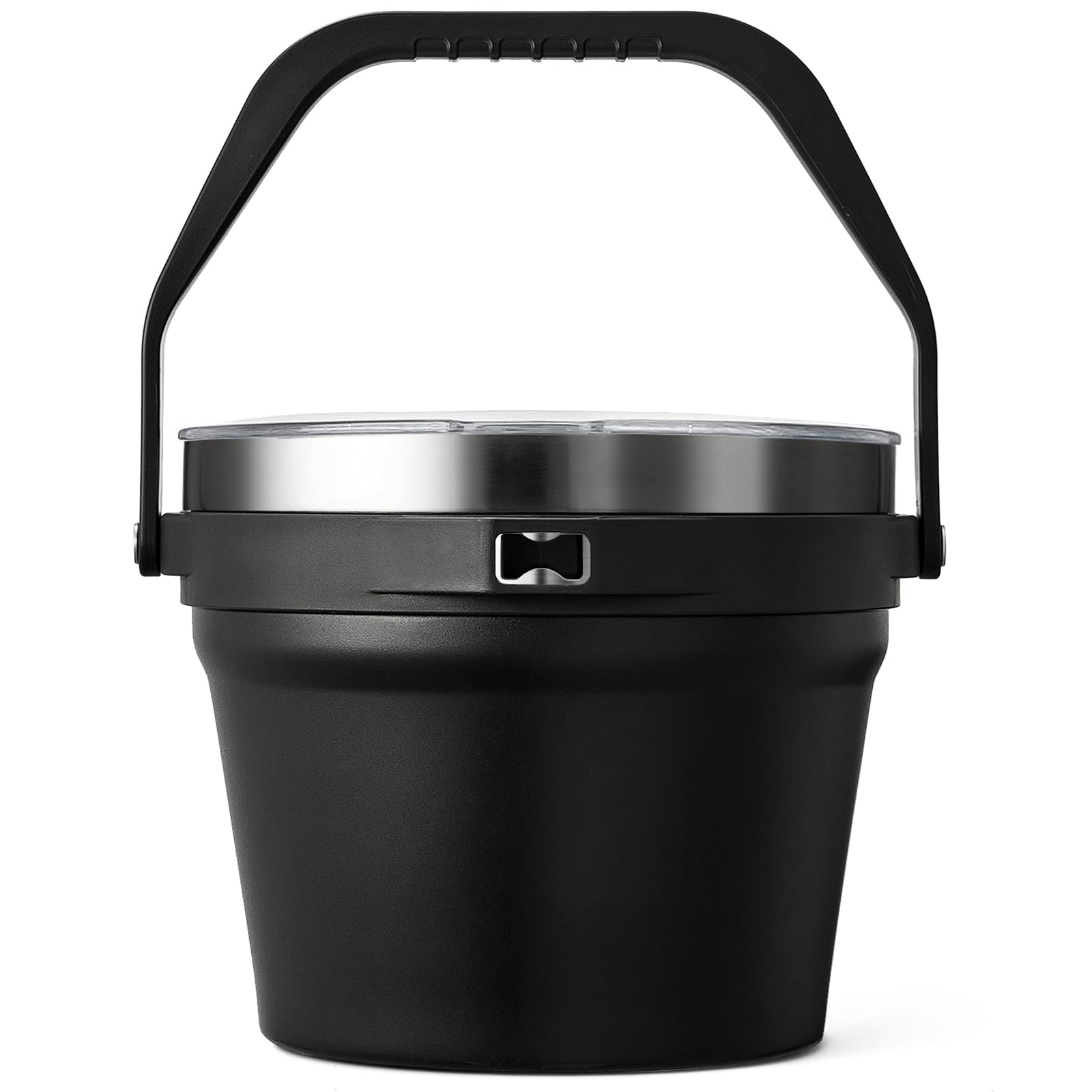 COKTIK 7L Insulated Ice Bucket with Lid，Double Wall Vacuum Stainless Steel Beverage Bucket Keeps Frozen Longer，Holds 6 Longnecks or 3 Bottles of Wine，