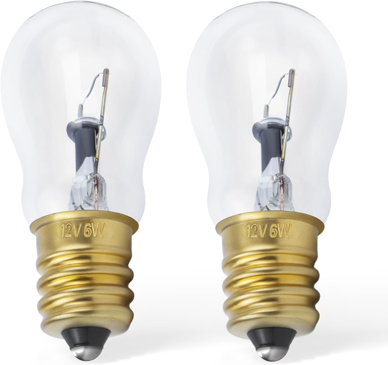 2 Packs WR02X12208 6W 12V Refrigerator Light Replacement For GE ice/water dispenser light WR01X37886 AP3884244 PS1155189 AP7018679 PS16554837 wr02x12208