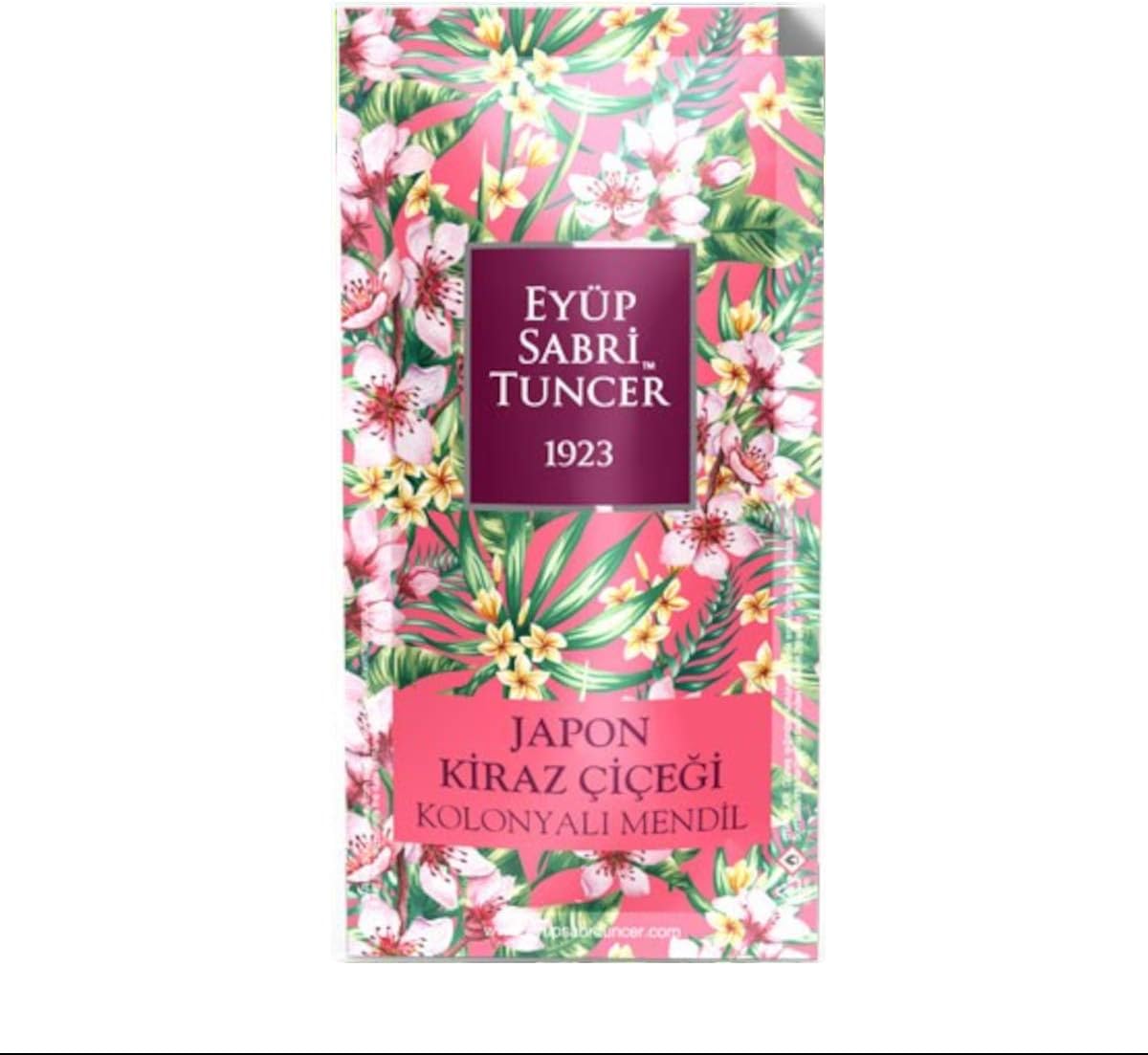 Natural Scented Men's and Women's Cleansing Wipes, Japanese Cherry Blossom, 100 Count