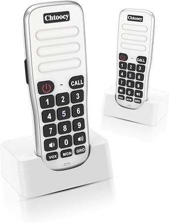 Intercoms Wireless for Home, 1 Mile Long Range for House Business Office, Handheld Room to Room Communication System, Rechargeable Loud & Clear 10-Channel Anti-Interference Intercom System