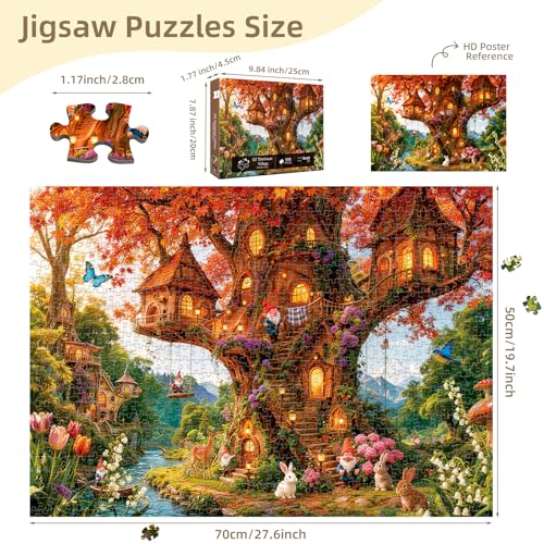 Puzzles for Adults 1000 Pieces - image 5