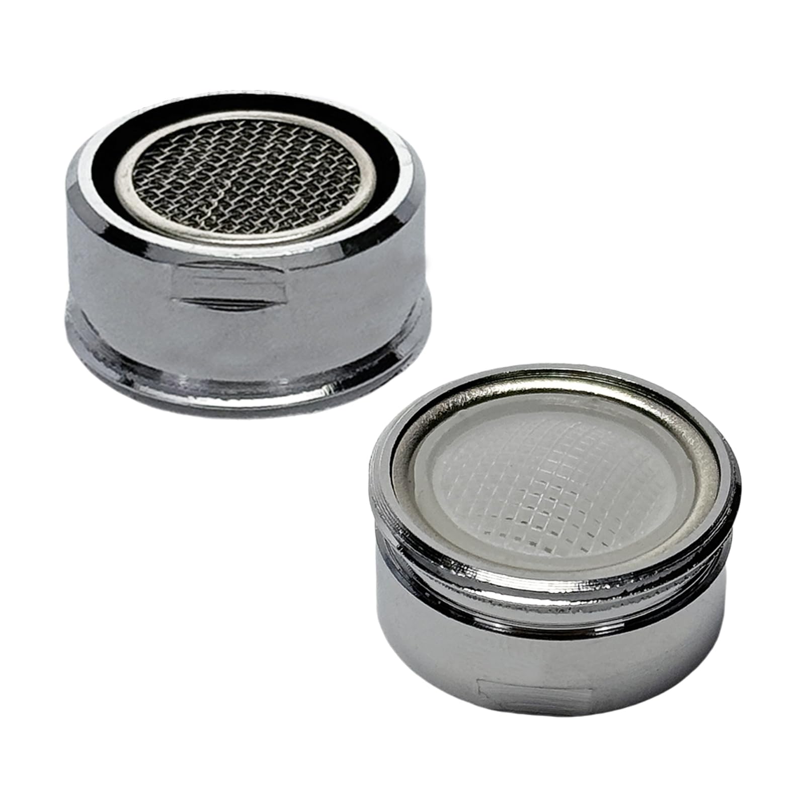 Aireadores Para Grifo - Pack De 2, Rosca Macho M28, Latón Cromado, Ahorra Agua 20-40%, Para Cocina Y Baño