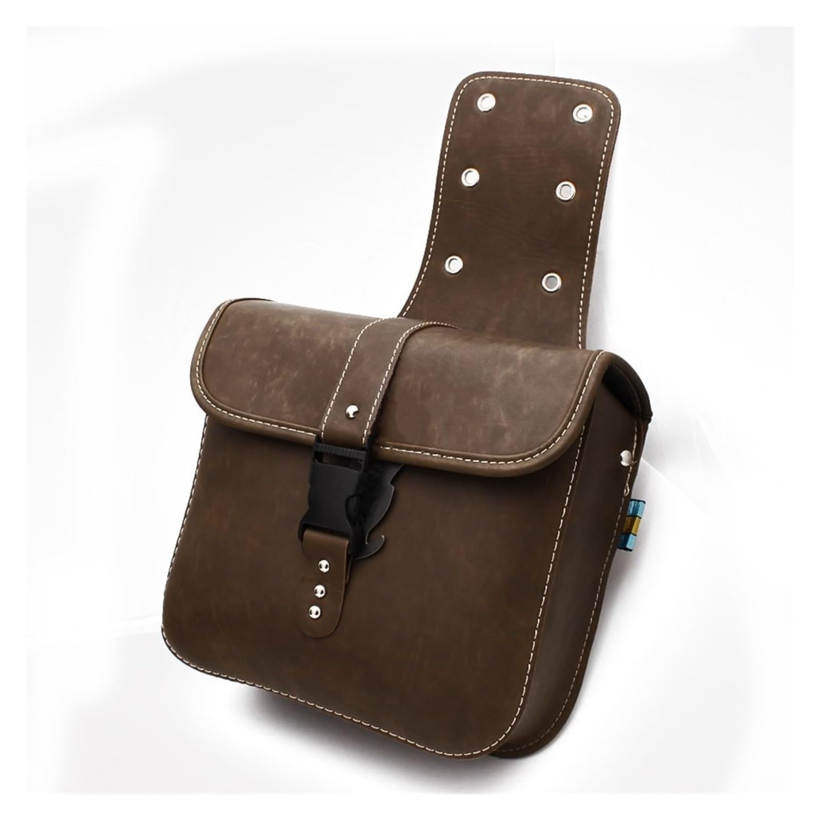 Bolsa Trasera para Motocicleta para Bolsa Cola Sillín Motor Bolsa Motocicleta Bolsa Motocicleta Bolsa Herramientas Laterales Equipaje Motocicleta Bolsa Sillín Cuero PU