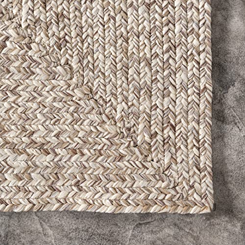 Nuloom Wynn Braided Indoor/Outdoor Runner Rug, 2' 6" X 6', Tan #TOP3