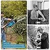 Taille-haie sans fil pour Makita 21V, sécateur, taille-haie manuel, taille-haie électrique sans fil avec batterie, taille-haie sans fil professionnel pour l'entretien des parcs et jardins (15000mAh*2)